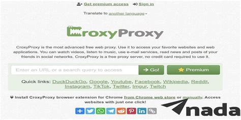 Ini mendukung banyak situs video dan mereka dapat dijelajahi secara anonim dengan dukungan streaming video penuh. . Croxyproxy unblocked